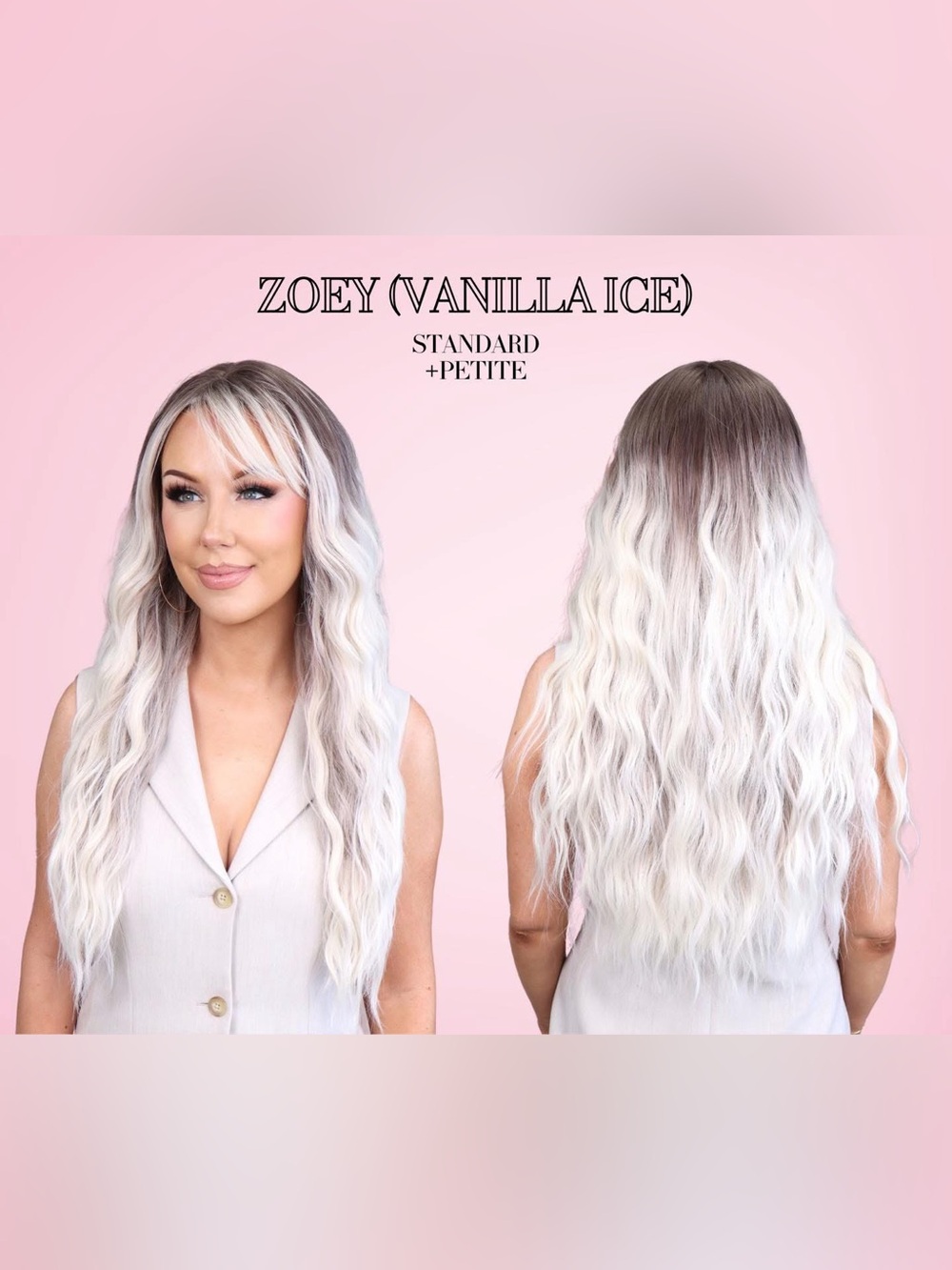 Chelsey Smith Crowns Zoey Vanilla Ice wig